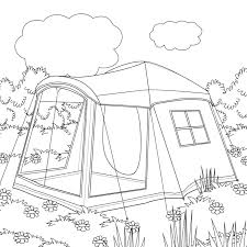 Pin On Camping Coloring Pages