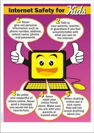 Periwinkle illustration utilitarian internet safety poster. E Safety Digital Citizenship Poster Badge Leah Groupeightteamfiveblog