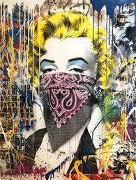 Marilyn Monroe Bandit By Mr Brainwash Mr Brainwash Art Mr Brainwash Brainwashing