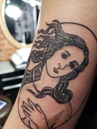 The Birth Of Venus By Sandro Boticelli Nick Nice Ice House Tattoo Northwest Arkansas Venus Tattoo Home Tattoo The Birth Of Venus