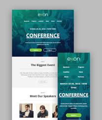 Exon Responsive Email Newsletter Template Email Marketing Template Email Newsletter Design Email Template Design