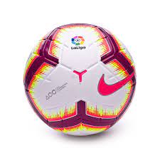 Ball possesion la liga spain. Ball Nike Laliga Merlin 2018 2019 White Pink Flash Team Red Futbol Emotion
