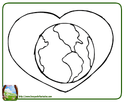 Gira alrededor de su estrella, el sol. Dibujos Del Dia De La Tierra Imagenes Para Colorear Y Pintar