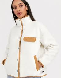 Black And White North Face Jacket The North Face Cragmont Fleece Jacket In White Brown In Vintage White Kelp Tan Modesens In 2020 White North Face Jacket North Face Fleece Womens Brown North Face Jacket