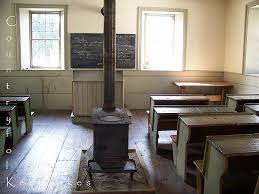 One Room Schoolhouse From Vintage School Days School House Rock Country School Old School House