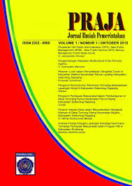 Jurnal manajemen is a scientific journal in the field of management published four times a year (in marc, june, sept & dec). Perjalanan Old Public Administration Opa New Public Management Npm New Public Service Nps Menuju Manajemen Publik Kelas Dunia Praja Jurnal Ilmiah Pemerintahan