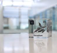 Vanadium Element Cube