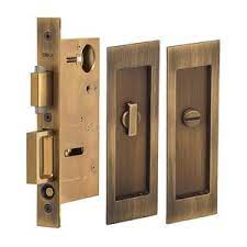 Check spelling or type a new query. Pocket Door Hardware Large Modern Rectangle Privacy Pocket Door Mortise Lock In Antique Brass Lacquered Omnia Industries 7035 L 5