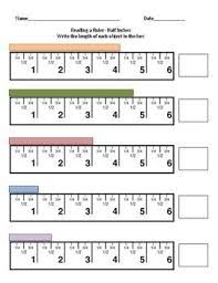 Reading a ruler and reducing the fractions. I Created This Resource For My Special Education Students Included Are Three Worksheets The Firs Reading A Ruler Cookware Set Stainless Steel Printable Ruler