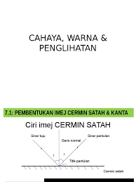 Imej yang terbentuk oleh kanta cembung bergantung kepada jarak objek dari kanta Sains Bab 7