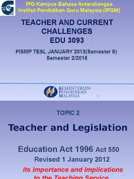 A journey to excellence / prepared by the educational planning and research division. Edu3093i Education Act 1996 Mr Guna Preschool Kindergarten