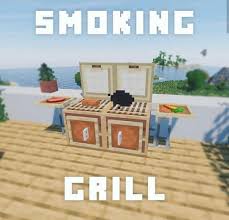 Smokinggrill Minecraft Ideas Minecraft Blueprints Minecraft Decorations Minecraft Crafts