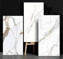 White Grey Vein Marble Tiles - Stylish & Durable Flooring