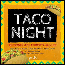 2 Likes 1 Comments Ignited Youth Igniteduth On Instagram Taco Night Is Tonight 7 8 30pm At The Boyne Community Centre Taco Night Snack Recipes Chips