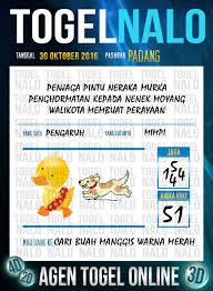 Nomer 2d Togel Wap Online Live Draw 4d Togelnalo Padang 30 Oktober 2016 27 Oktober Oktober 10 Oktober