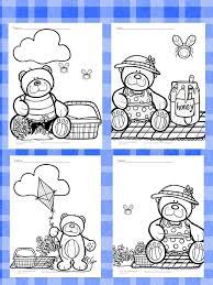 Teddy Bear Picnic Coloring Pages Free And Fun Teddy Bear Birthday Teddy Bear Picnic Teddy Bear Picnic Party