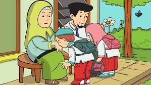 Hormat dan patuh kepada guru. 4 Adab Anak Kepada Orang Tua Menurut Ajaran Islam