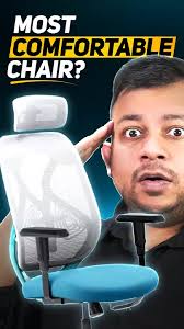 Best Budget Office Chair for ₹5000 ⚡ Wakefit Gravita Pro High Back! #shorts  #wakefit #officechair