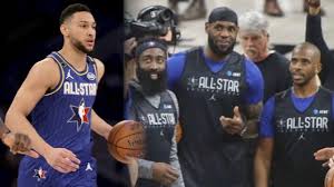 Ben simmons is one of the best defensive players in the league and a force in transition. Lebron James James Harden Chris Paul Caught Roasting Ben Simmons Shooting Youtube