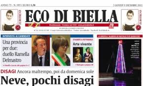 Cultura, tecnologia, viaggi, salute e meteo. Ecco Tutte Le Notizie Esclusive Con Eco Di Biella In Edicola Oggi Prima Biella