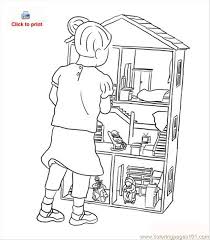 Maybe you would like to learn more about one of these? Doll House Coloring Page Coloring Page For Kids Free Houses Printable Coloring Pages Online For Kids Coloringpages101 Com Coloring Pages For Kids
