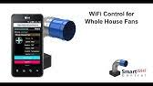 Do you get free shipping on tamarack whole house fans? Ventamatic Wi Fan App For Wireless Fan Control Youtube