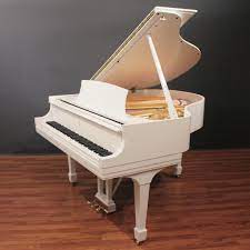 Steinway Model S 5 1 Baby Grand Piano White Restored 2021 Grand Pianos