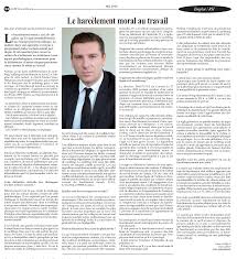 Check spelling or type a new query. Le Harcelement Moral Au Travail Article Agefi Giabbani Avocats Specialises En Droit Du Travail Au Luxembourg