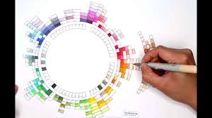 Coloring Copic Wheel Chart All 180 Colors Of Copic Ciao Markers