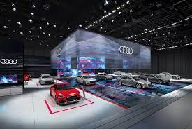 Audi Motor Show Kit Proposal On Behance Audi Motor Car Showroom Design Trade Show Booth Design