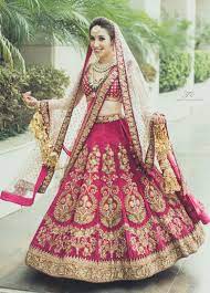 Nikita Sahil Victorian Inspired Wedding In Delhi Think Shaadi Pink Bridal Lehenga Indian Bridal Outfits Indian Bridal Wear