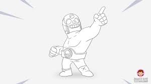 Follow supercell's terms of service. Beautiful Brawl Star Coloring Pages Anyoneforanyateam
