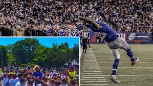 Makes the greatest catch of 2014, and. New York Giants Odell Beckham Jr Mobbed By Kids After Insane Catch Video