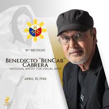 Greetings to National Artist Benedicto “BenCab” Cabrera