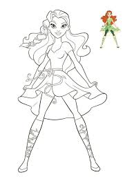 Printable coloring and activity pages are one way to keep the kids happy (or at least occupie. Dc Superhero Girls Coloring Pages Artofit