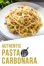 Authentic Pasta Carbonara Recipe In 2020 Carbonara Pasta Carbonara Pasta Recipes