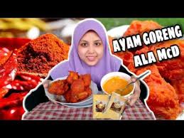 Selain menjadi hidangan 'orang sakit'. Ayam Goreng Ala Mcd Homemade Guna 5 Bahan Wow Makan Bersama Cheezy Powder D Licious Padu Youtube