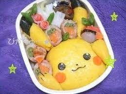 キャラ弁 ピカチュウのオムライス弁当 by なくべぇ レシピ 弁当 料理 レシピ 日本食のアート