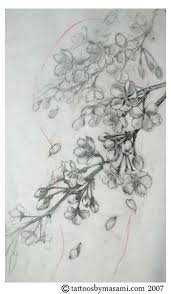 Black And White Cherry Blossom Vine Tattoo Family Tree Tattoos Blossom Tree Tattoo Cherry Tree Tattoos Cherry Blossom Tree Tattoo