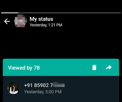 If you really want to update whatsapp status? So This Happened Yesterday An Unsaved Number Viewed My Status I Don T Understand What S Up With This Could Anyone Help Out Whatsapp