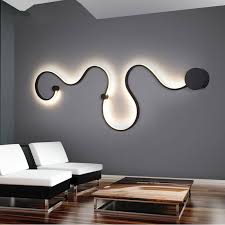The frame is made out of aluminum and its abstract design give it a unique look. Find More Wall Lamps Information About Modern Wall Lamp Bedside Led Wall Sconce Bedroom Wall Light Home Wall Lamps Bedroom Wall Lights Bedroom Modern Wall Lamp