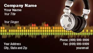 Starting a dj business isn't for the faint of heart because there is huge competition in the market.but someway opening a dj business can be a very good business opportunity if you have an idea and passion for it. Dj 039 S Business Cards