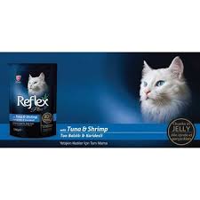 Reflex Plus Pouch Jelly Tuna Ve Karidesli Joleli Kedi Yas Mamasi 100 Gr Markamama