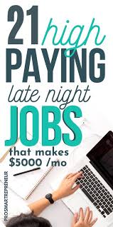 34 Real Part Time Night Or Evening Jobs From Home Make 1000 Week Night Jobs Money Making Jobs Work From Home Jobs