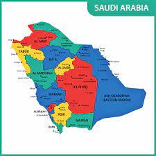 Key facts about saudi arabia. Saudi Arabia Map Of Regions And Provinces Orangesmile Com
