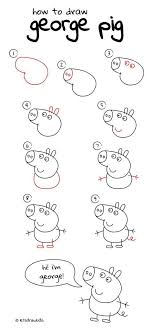 Wie Zeichnet Man George Pig Einfaches Zeichnen Schritt Fur Schritt Perfekt Fur Kinder Lass Uns Malen Kinder Zeichnungen Kinder Zeichnen Einfache Sachen Zum Zeichnen
