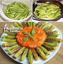 Domates Soslu Bamya Kizartmasi Tarifi Nasil Yapilir Kadinca Tarifler Yemek Tarifleri Yemek Meze
