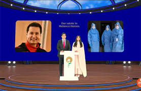 Welcome to the first ever virtual agm of reliance industries limited; U2r1e9mvidruwm