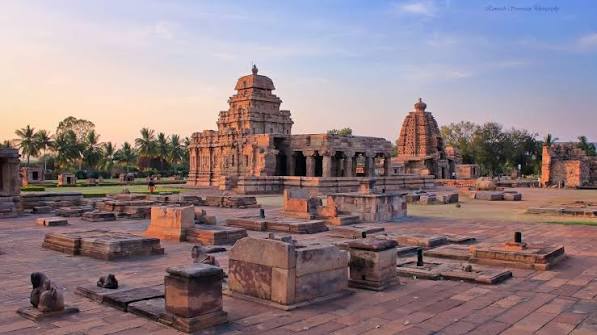 Mallikarjuna Temple, Pattadakal, Karnataka Mallikarjuna Temple is a smaller version of the Virupaksha temple and was built by Vikramadiyta's second queen Trilokyamahadevi in 745. This temple is also was constructed by Rani