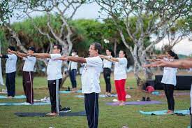International day of yoga or yoga day is being celebrated on 21st june of every year and it has been celebrated annually from 2015. Dythrxeadgdkmm